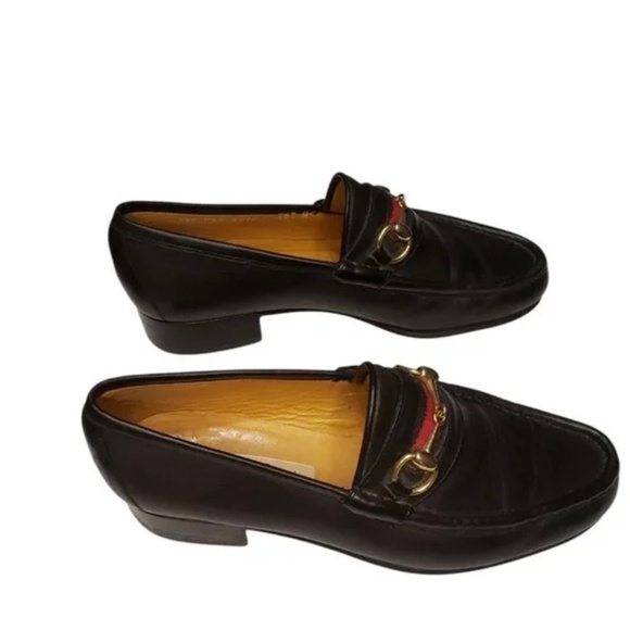 Vintage Gucci Horsebit Loafers